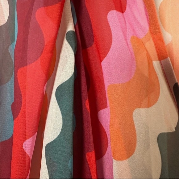 Beach Riot Chevron Wave Cover-Up Dress (Worn Once) - Picture 4 of 4